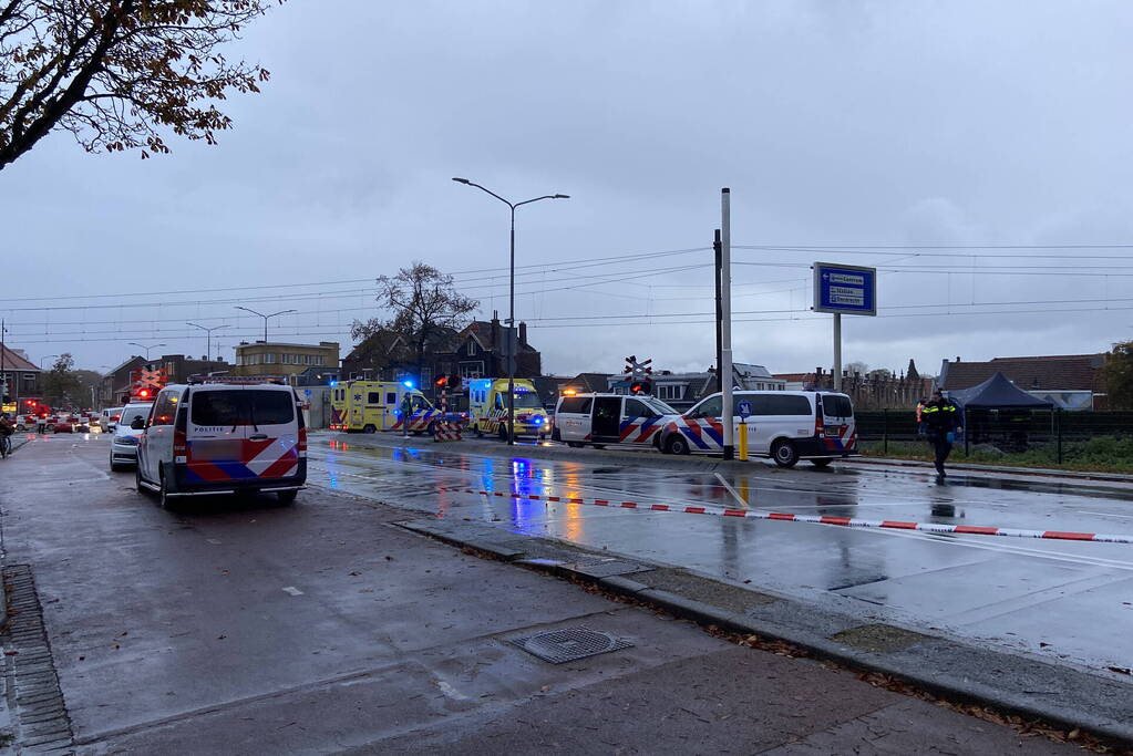 Fietser overleden na aanrijding met trein