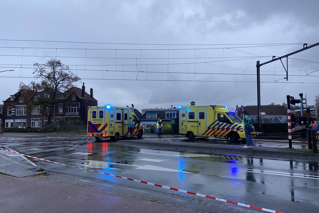 Fietser overleden na aanrijding met trein