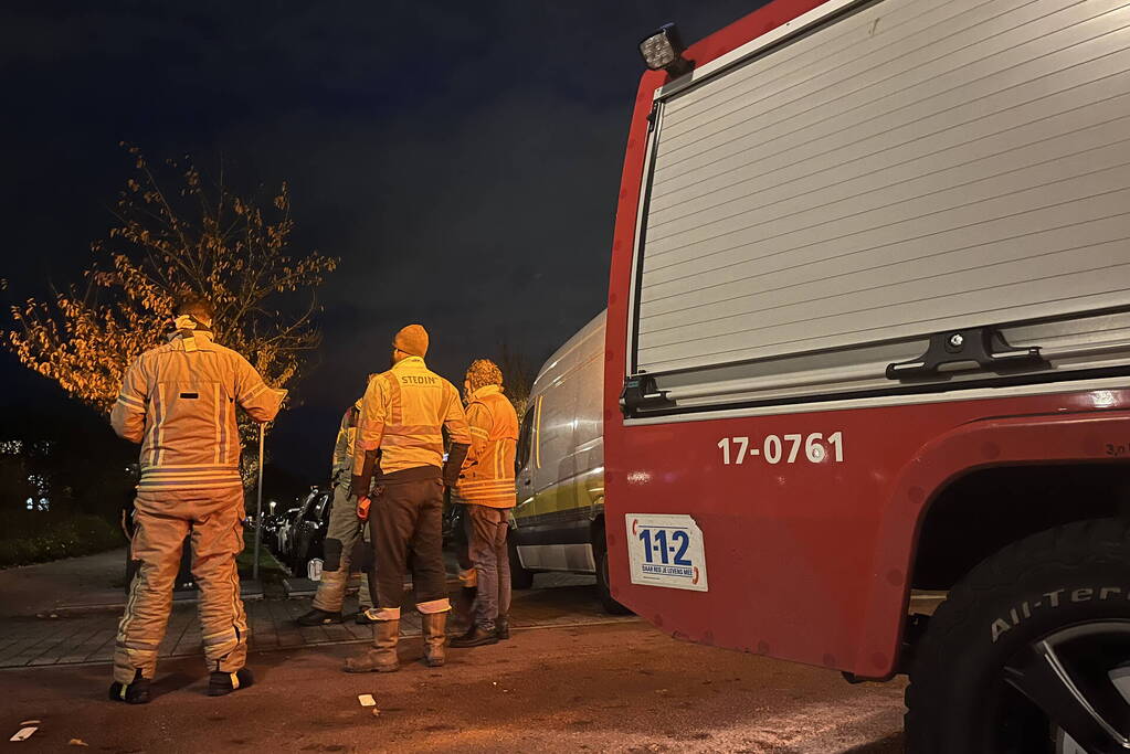 Brandweer doet onderzoek naar gaslucht