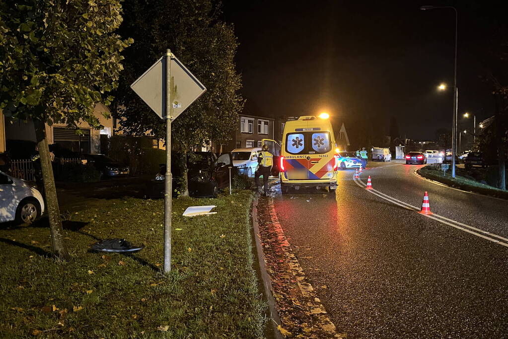 Gewonde bij eenzijdig ongeval