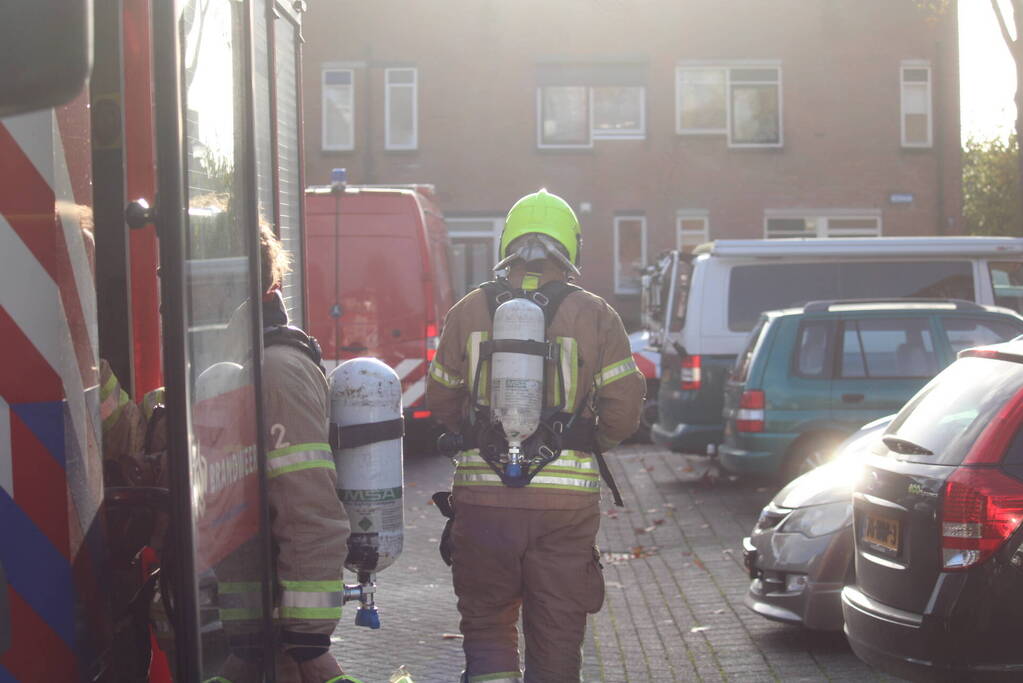 Brandweer ingezet voor gaslucht in appertementcomplex