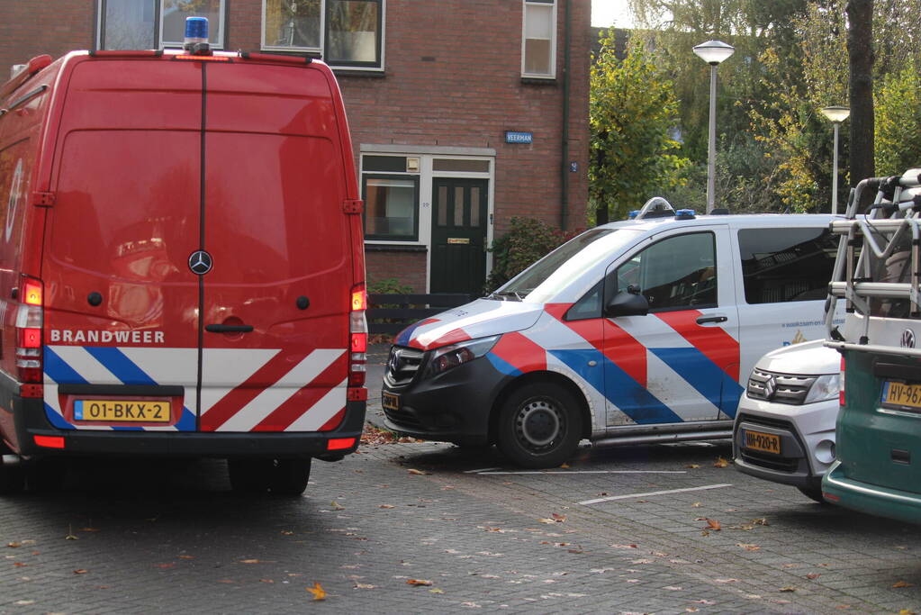 Brandweer ingezet voor gaslucht in appertementcomplex