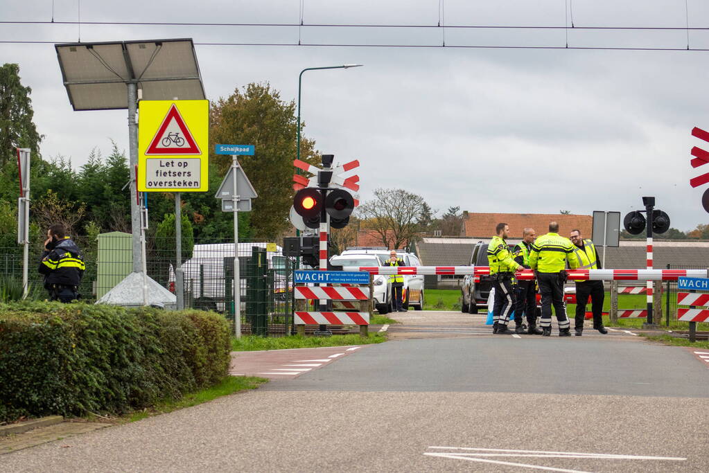 Fietser overlijdt na aanrijding met trein