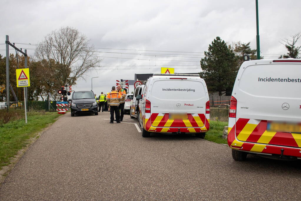 Fietser overlijdt na aanrijding met trein