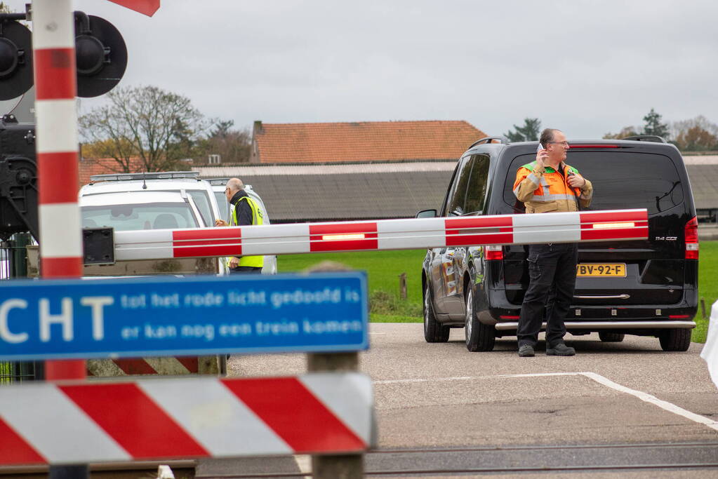 Fietser overlijdt na aanrijding met trein