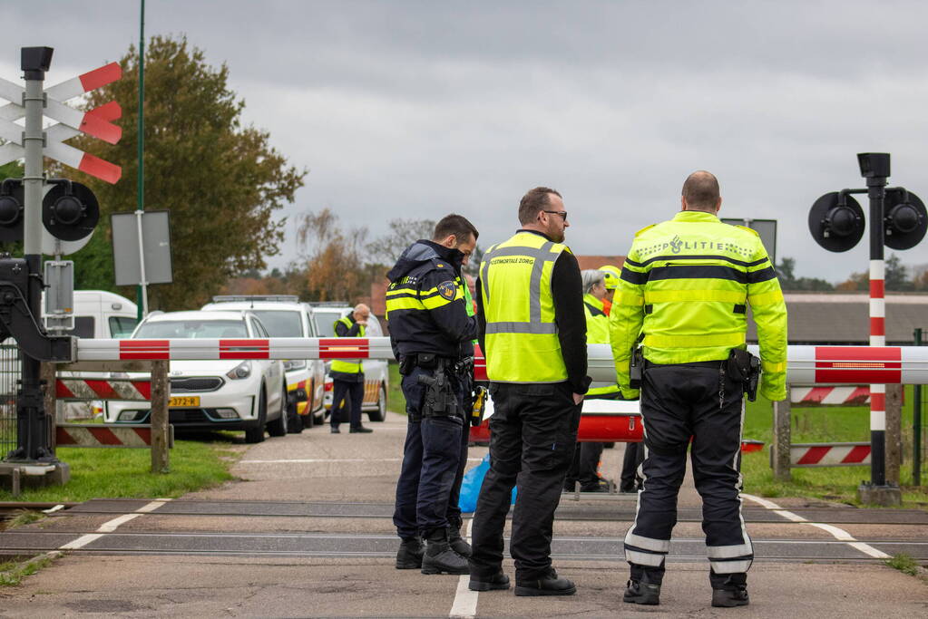 Fietser overlijdt na aanrijding met trein