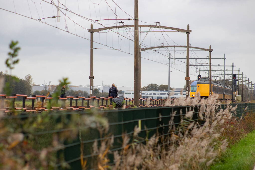 Fietser overlijdt na aanrijding met trein