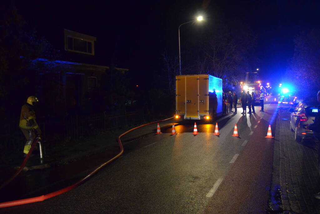 Flinke schade door schoorsteenbrand