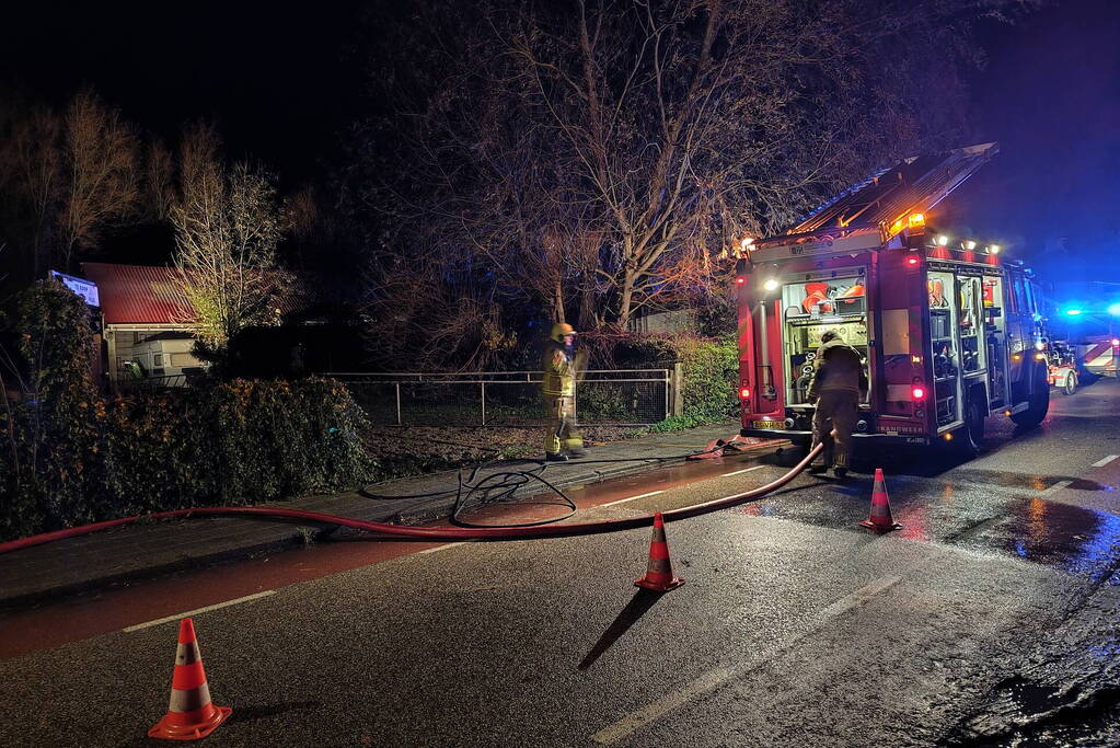 Flinke schade door schoorsteenbrand