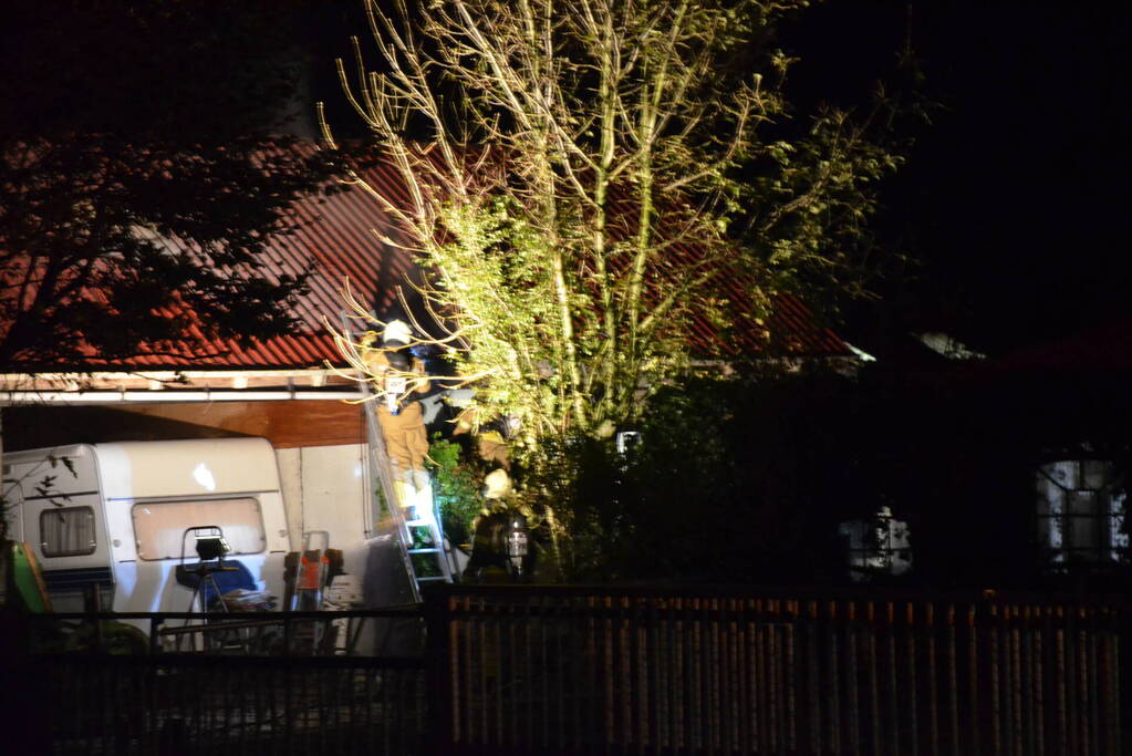 Flinke schade door schoorsteenbrand