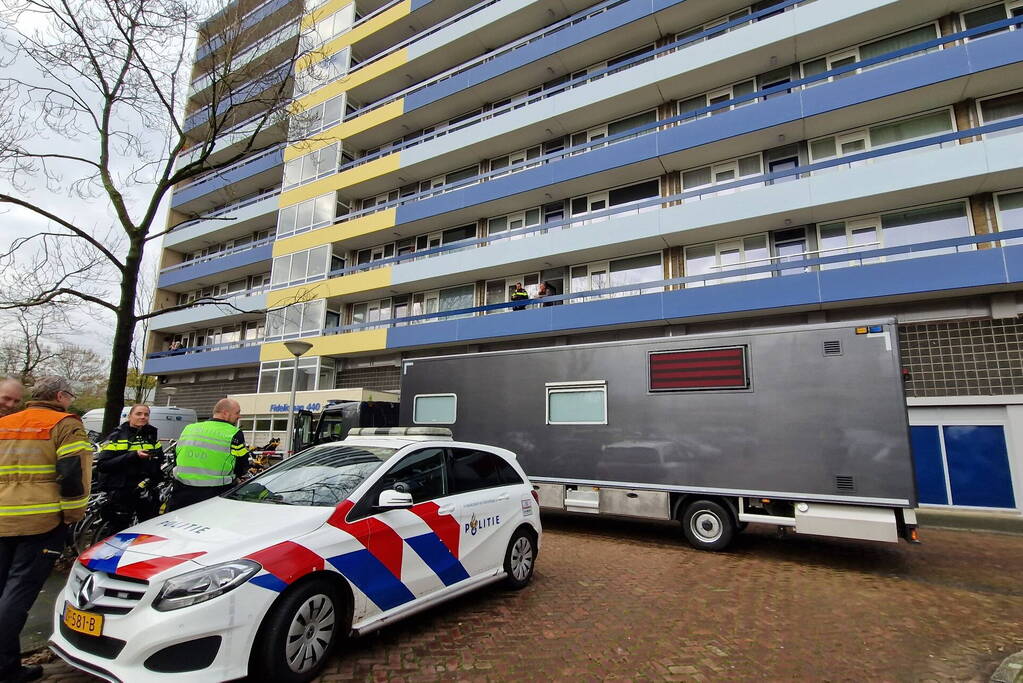 Explosieven gevonden in flat