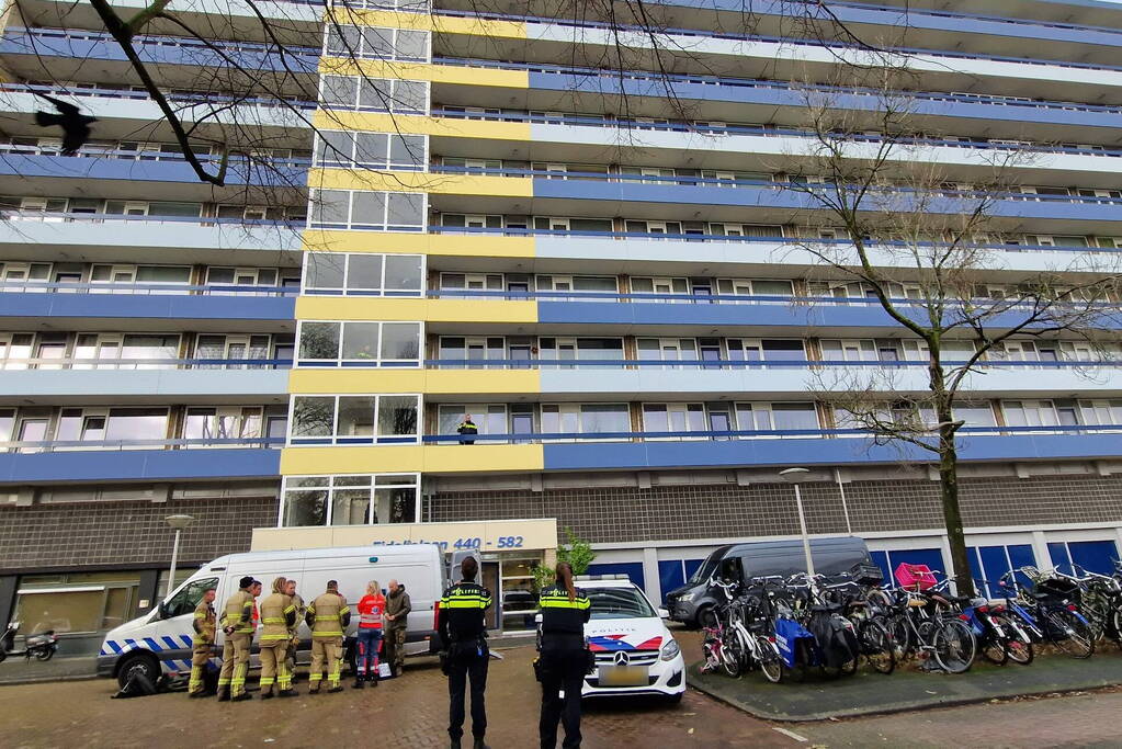 Explosieven gevonden in flat