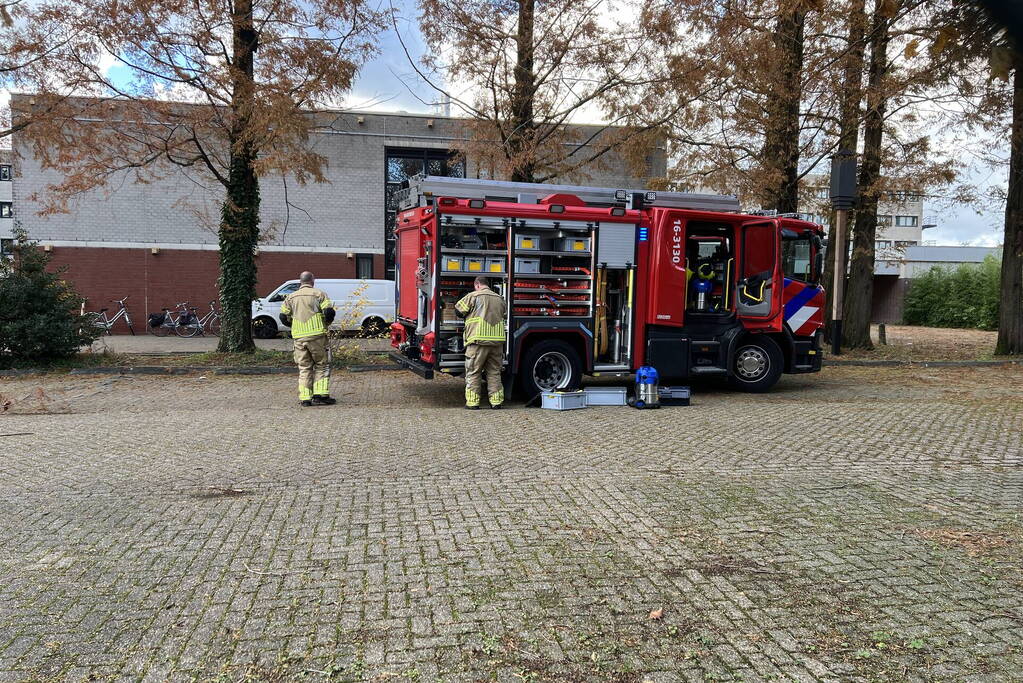 Brandweer ingezet voor wateroverlast in schoolgebouw