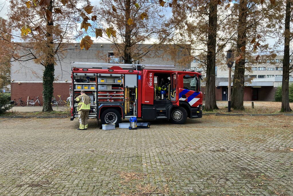 Brandweer ingezet voor wateroverlast in schoolgebouw