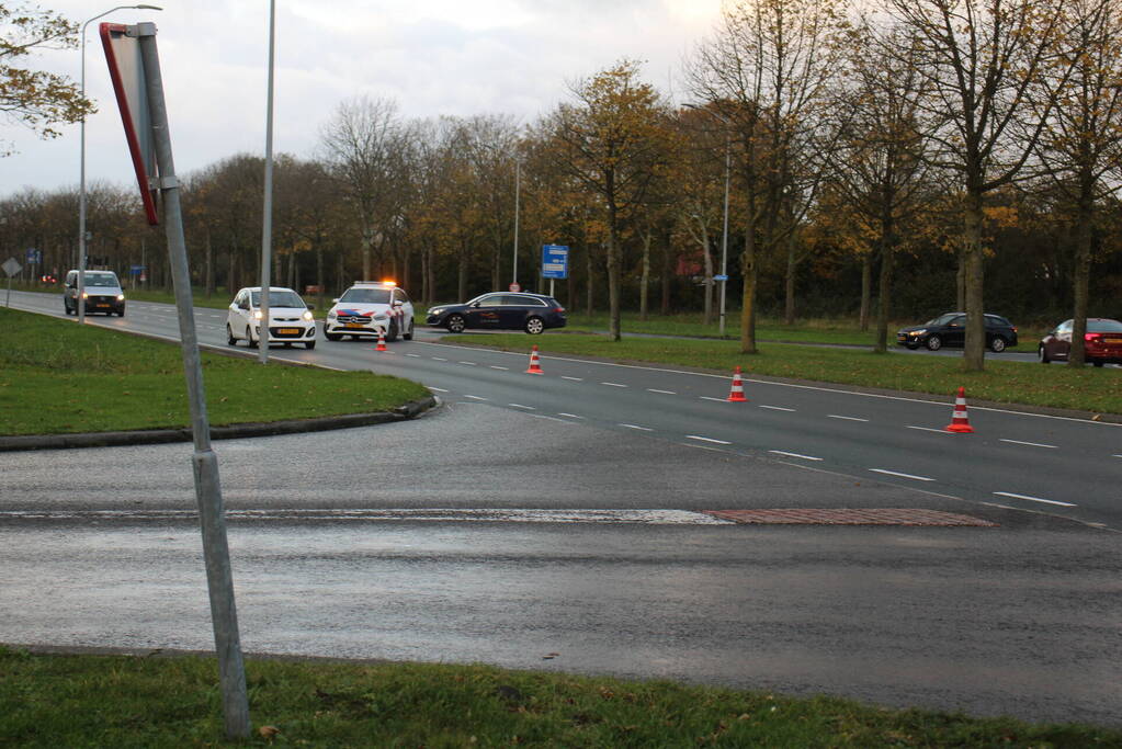 Veel schade bij kop-staartbotsing