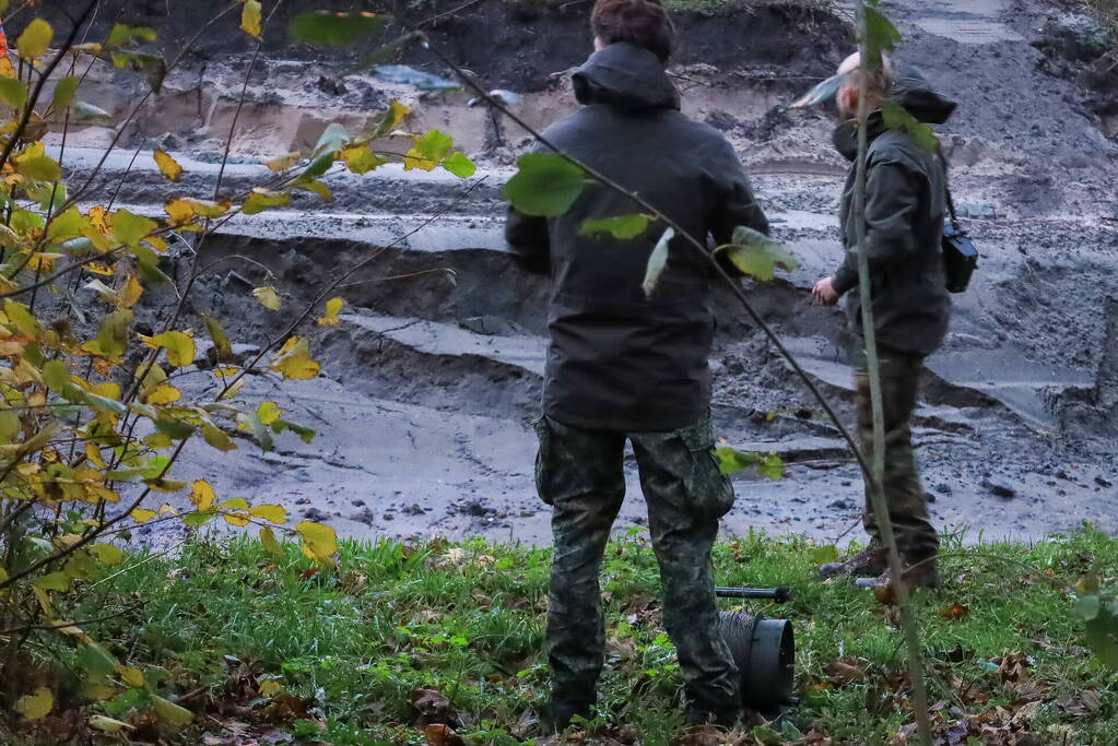 Aangetroffen explosieven tot ontploffing gebracht