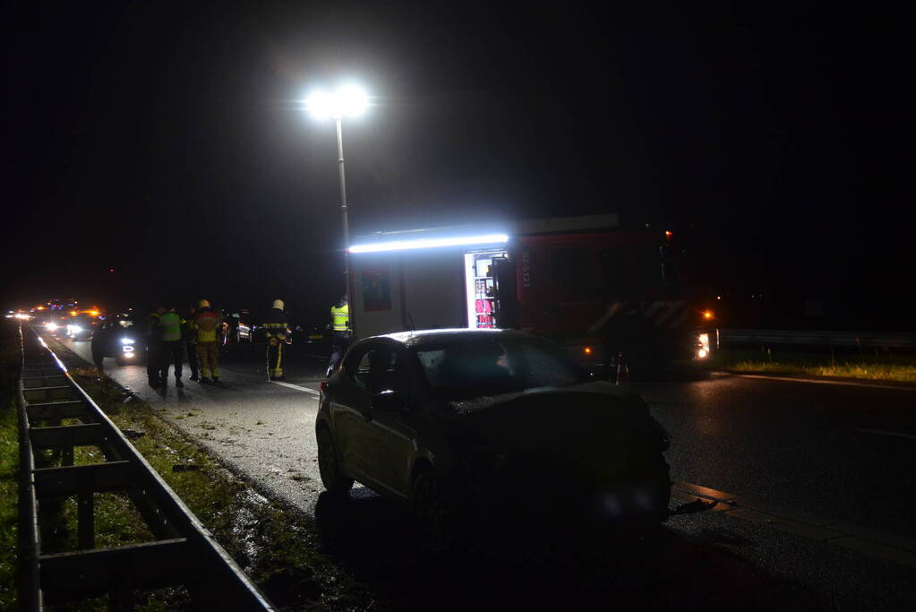 Gewonden na frontale botsing tussen auto's