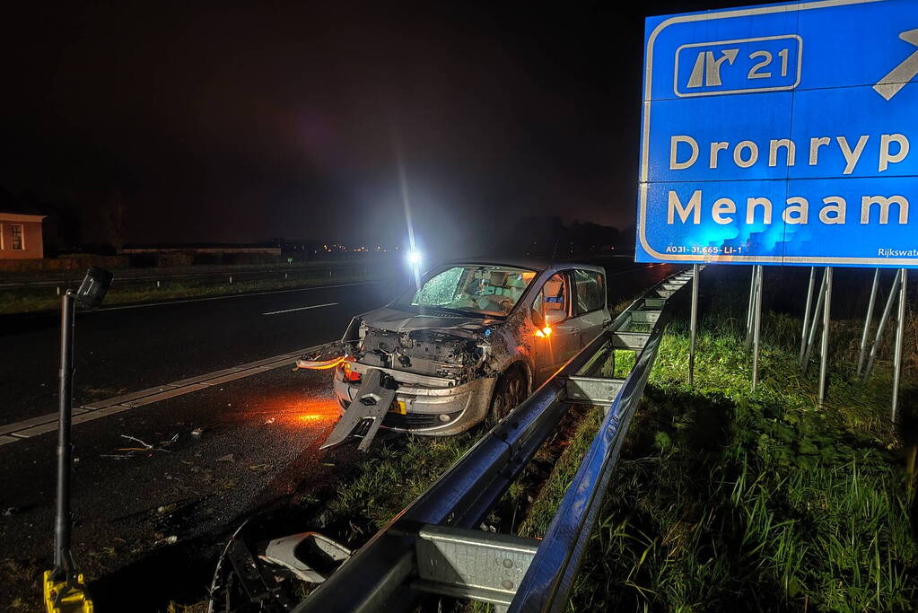 Gewonden na frontale botsing tussen auto's