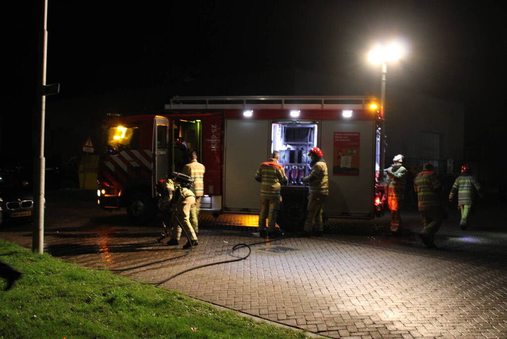 Scooter gaat in vlammen op