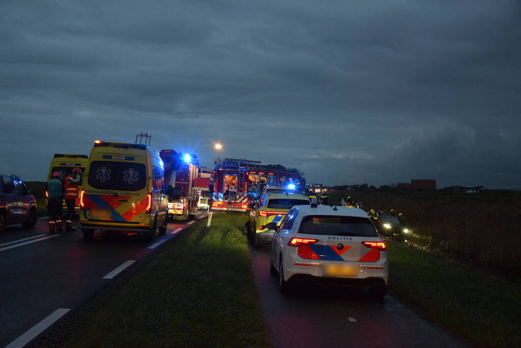 Meerdere gewonden bij groot ongeval