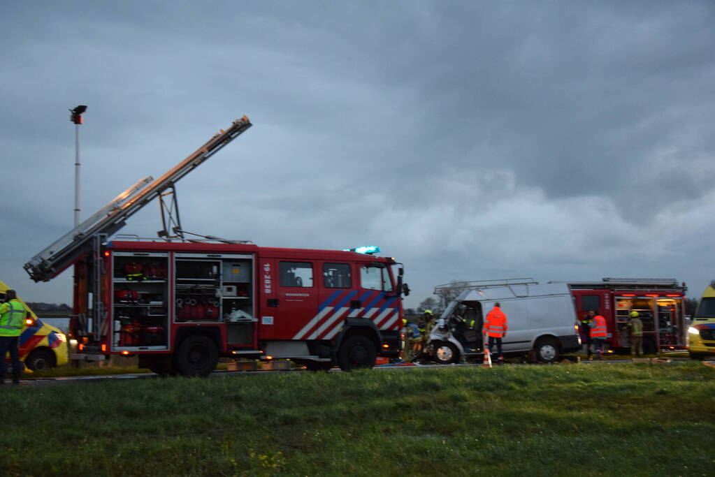 Meerdere gewonden bij groot ongeval