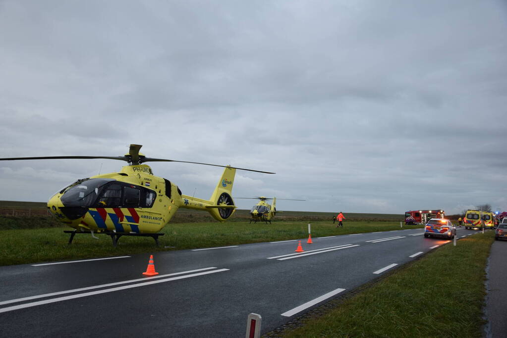 Meerdere gewonden bij groot ongeval