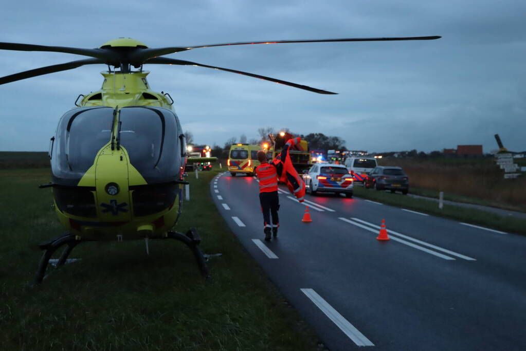 Meerdere gewonden bij groot ongeval