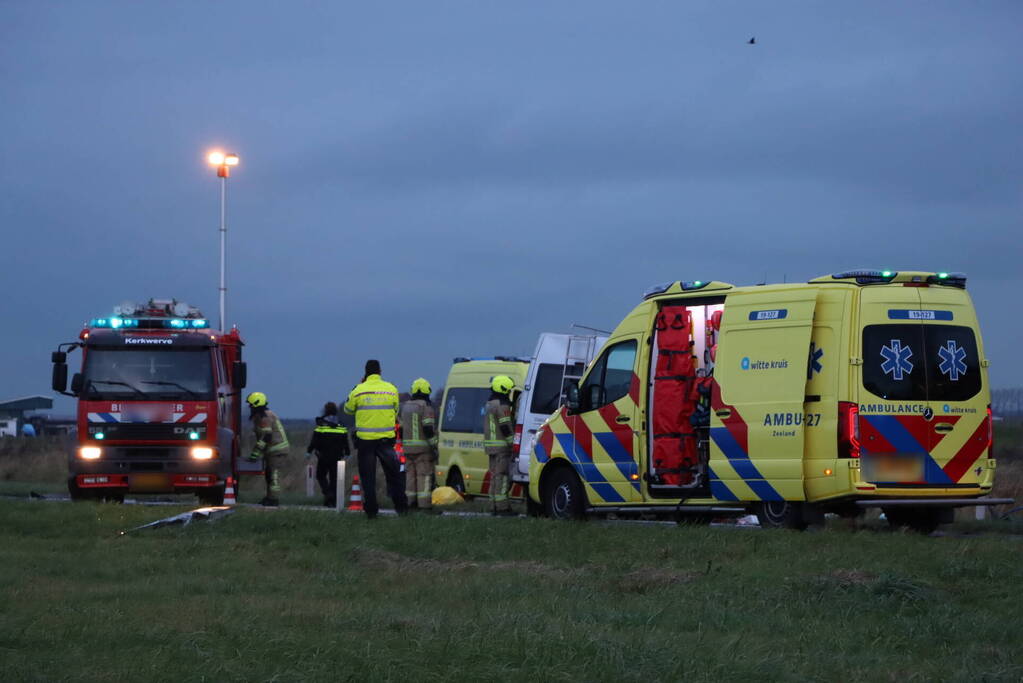 Meerdere gewonden bij groot ongeval