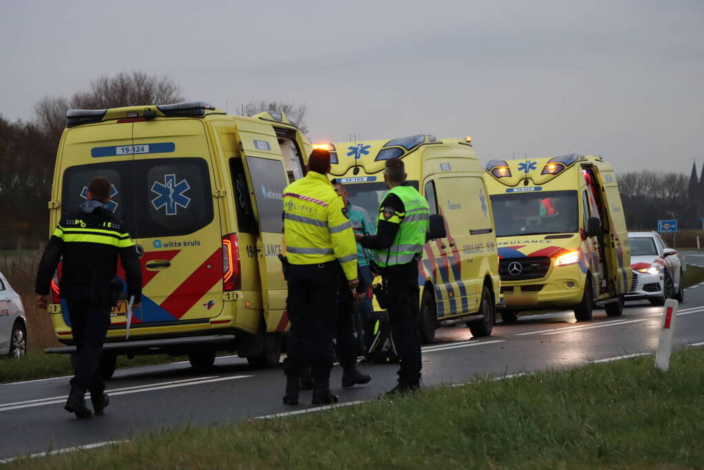 Meerdere gewonden bij groot ongeval