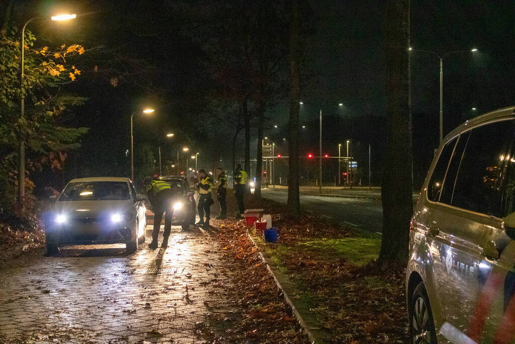 Politie houdt grote alcohol en drugs controle