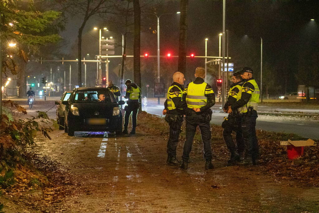 Politie houdt grote alcohol en drugs controle