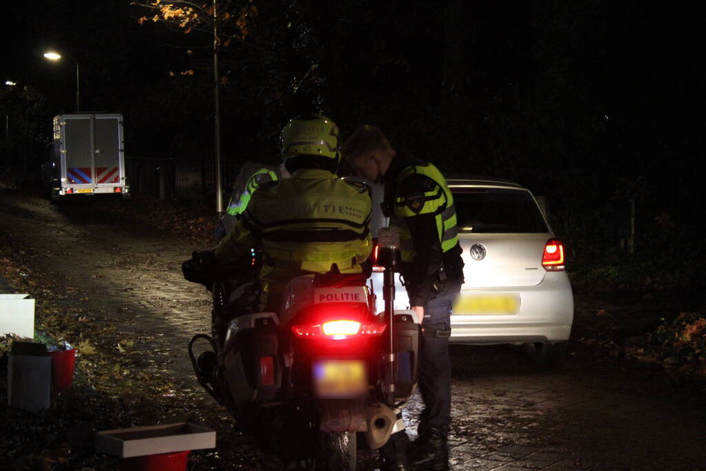 Politie houdt grote alcohol en drugs controle