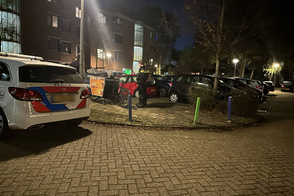 Fietsbezorger bedreigd, overvaller vlucht