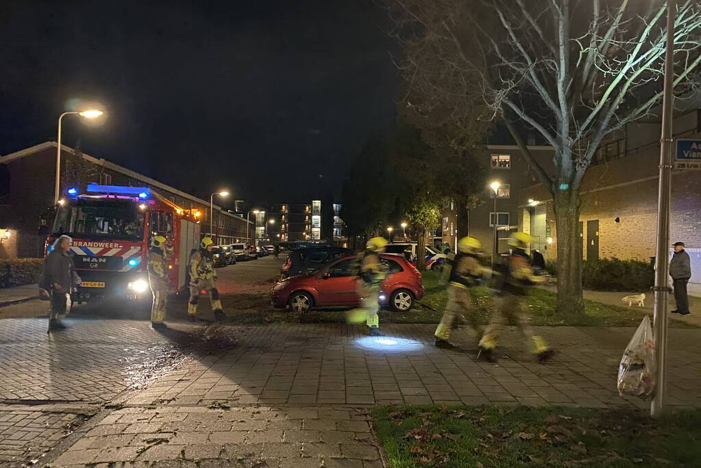 Brandweer verricht onderzoek naar brandmelding