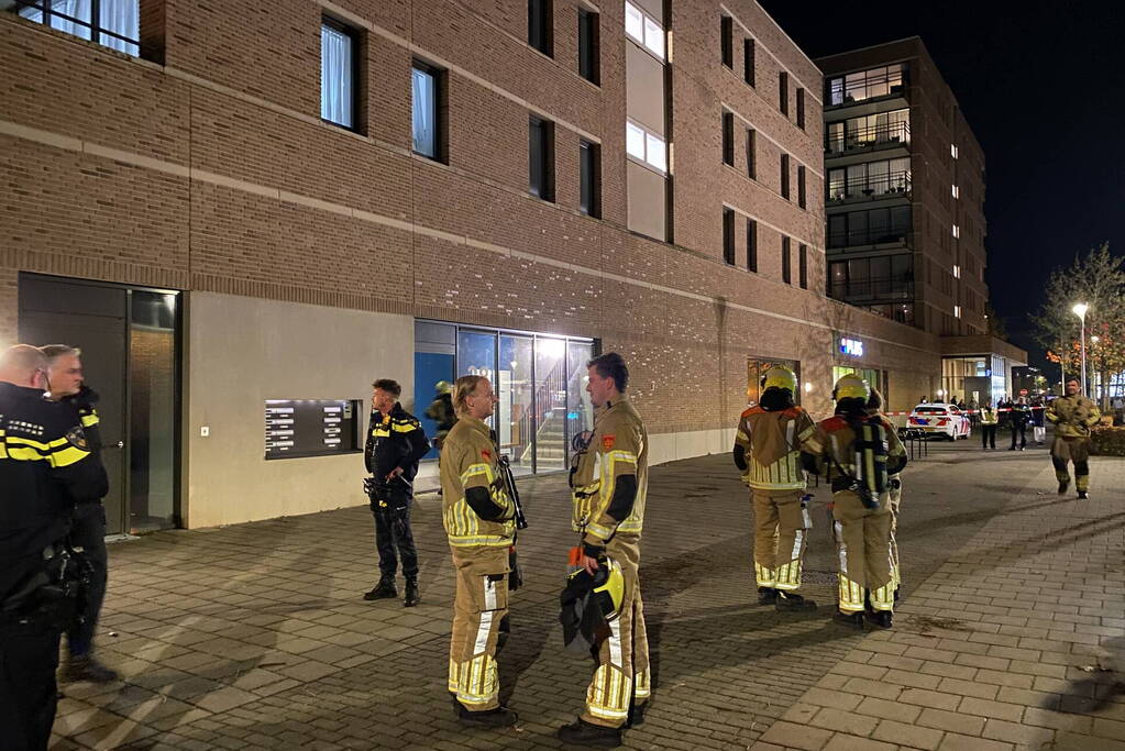 Brandweer verricht onderzoek naar brandmelding