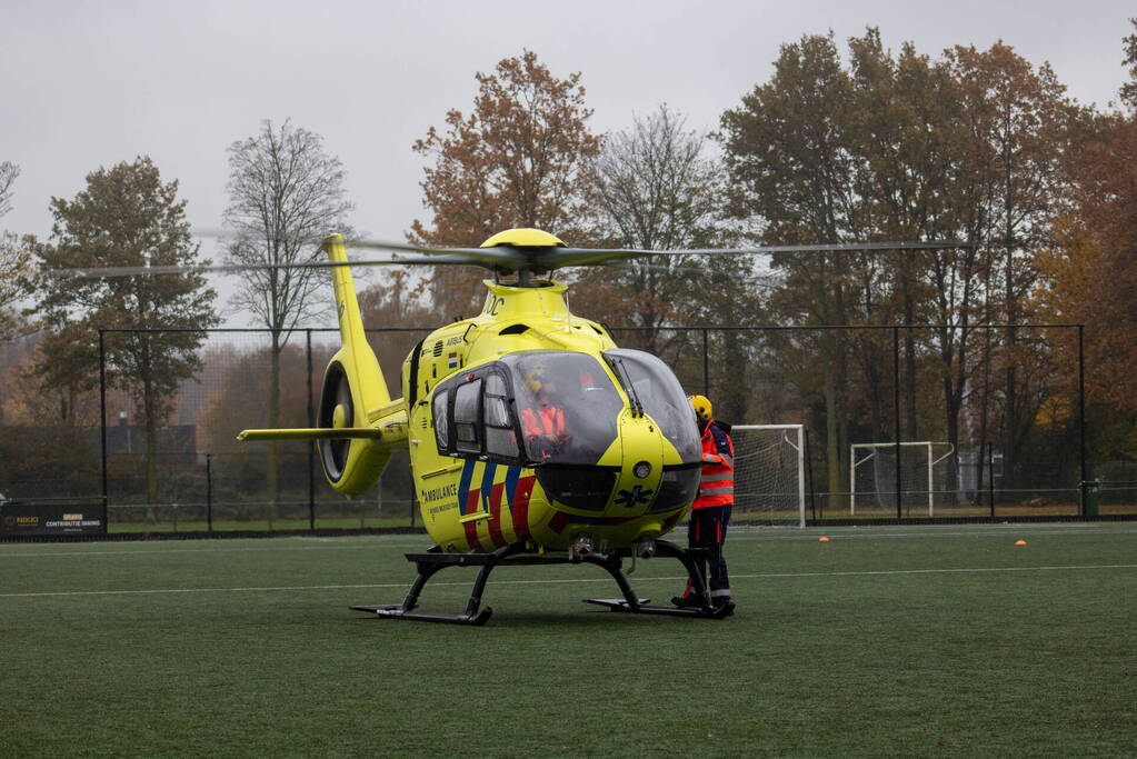 Traumahelikopter ingezet bij medische noodsituatie