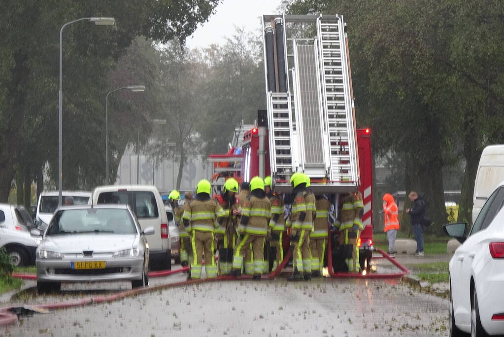 Loods in as na grote brand