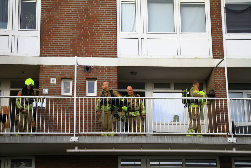 Loszittende slang zorgt voor gaslucht in appartement