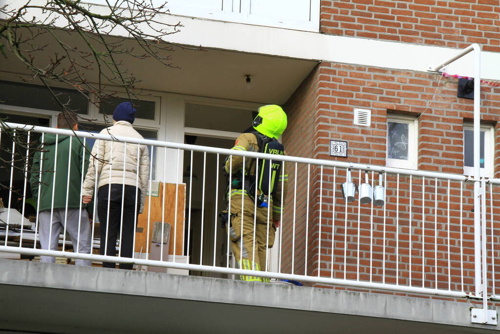 Loszittende slang zorgt voor gaslucht in appartement