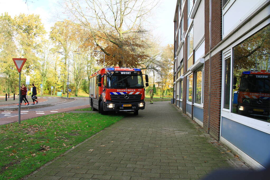 Loszittende slang zorgt voor gaslucht in appartement