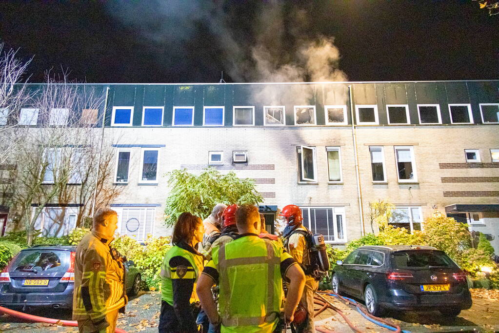 Woning flink beschadigd door uitslaande brand