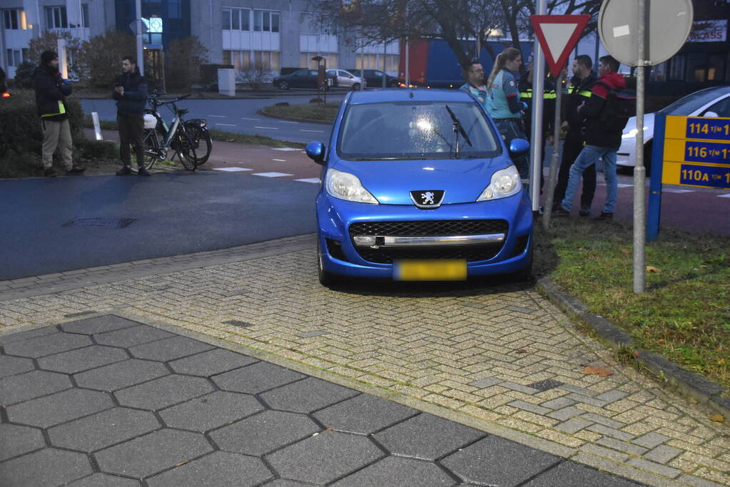 Fietser aangereden door automobilist