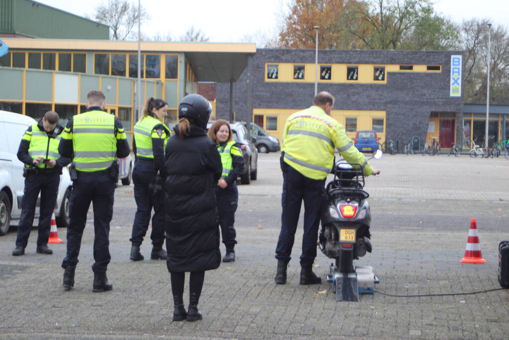 Politie houdt grote verkeerscontrole