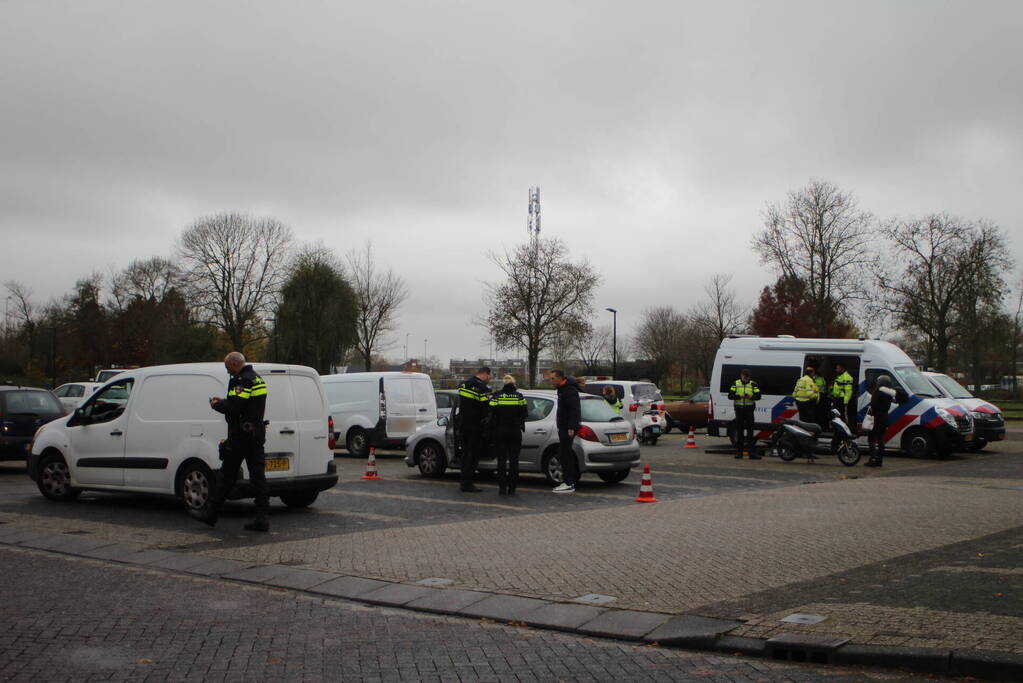 Politie houdt grote verkeerscontrole