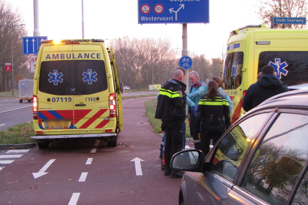 Gewonde bij ongeval op oversteekplaats