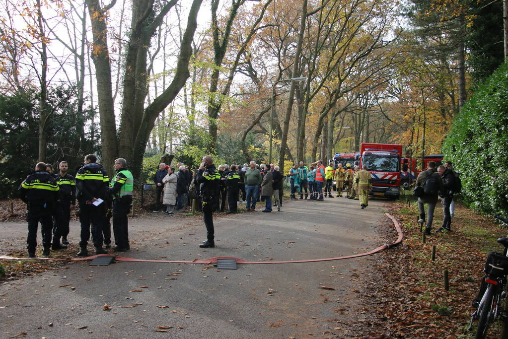 Zeer grote brand in appartementencomplex