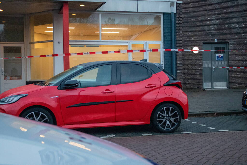 Kogelgaten aangetroffen in bedrijfspand