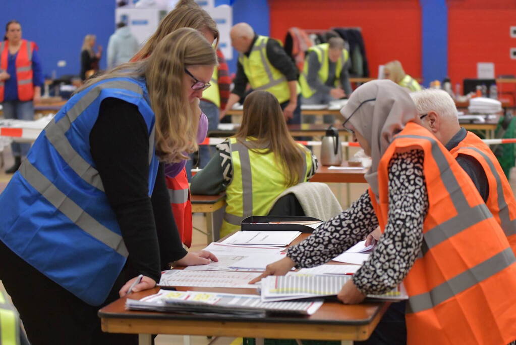 Voorkeurstemmen geteld Alphen na verkiezingen