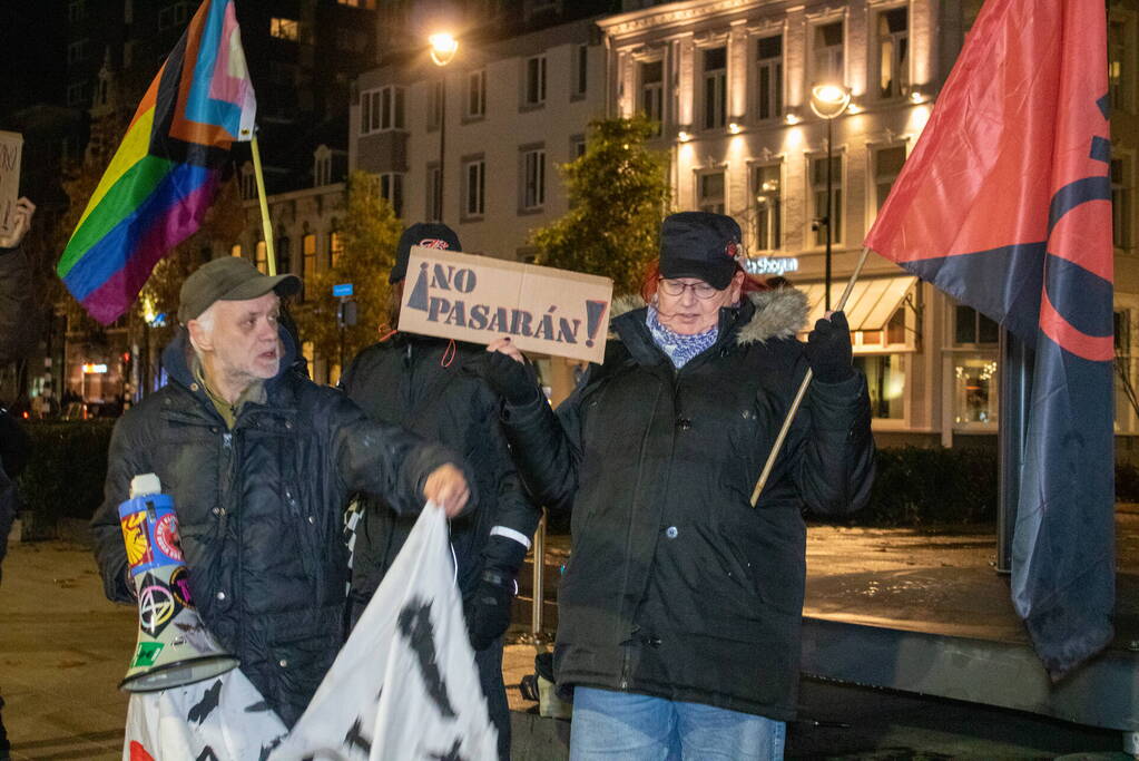 Demonstratie tegen winst PVV