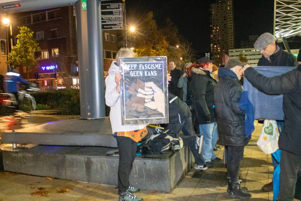 Demonstratie tegen winst PVV